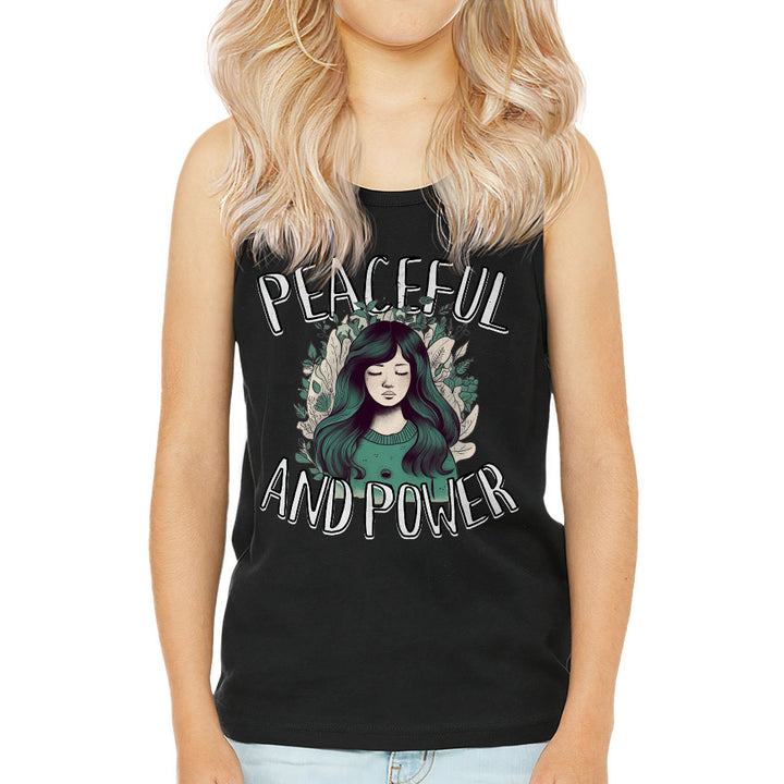 Power Kids' Jersey Tank - Beautiful Sleeveless T-Shirt - Unique Kids' Tank Top