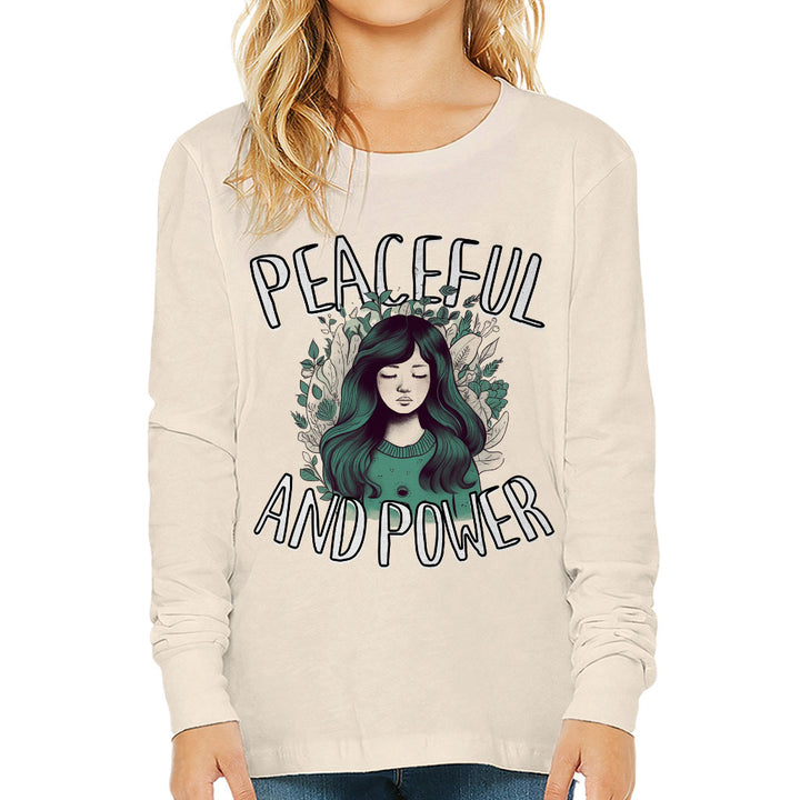 Power Kids' Long Sleeve T-Shirt - Beautiful T-Shirt - Unique Long Sleeve Tee