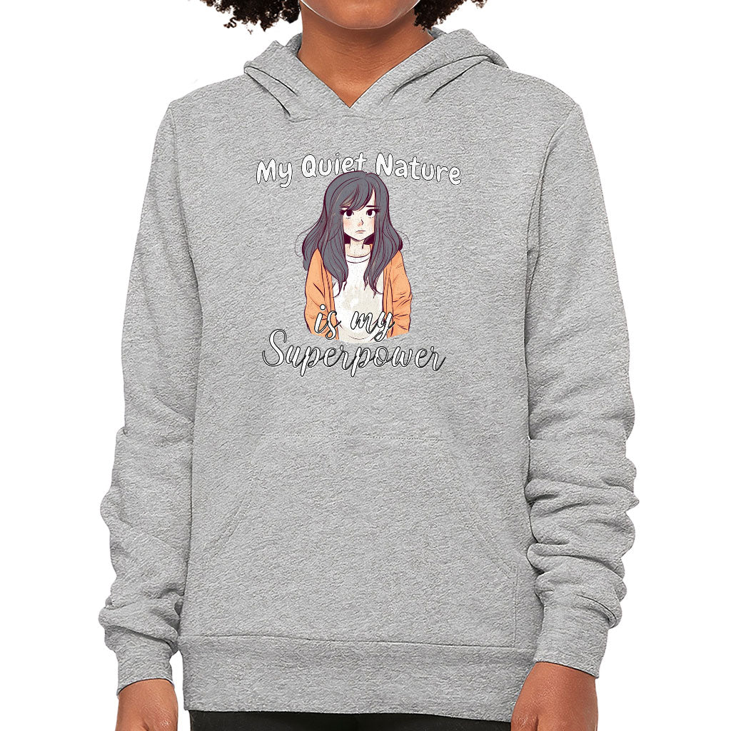 My Quiet Nature Kids' Sponge Fleece Hoodie - Beautiful Kids' Hoodie - Unique Hoodie for Kids