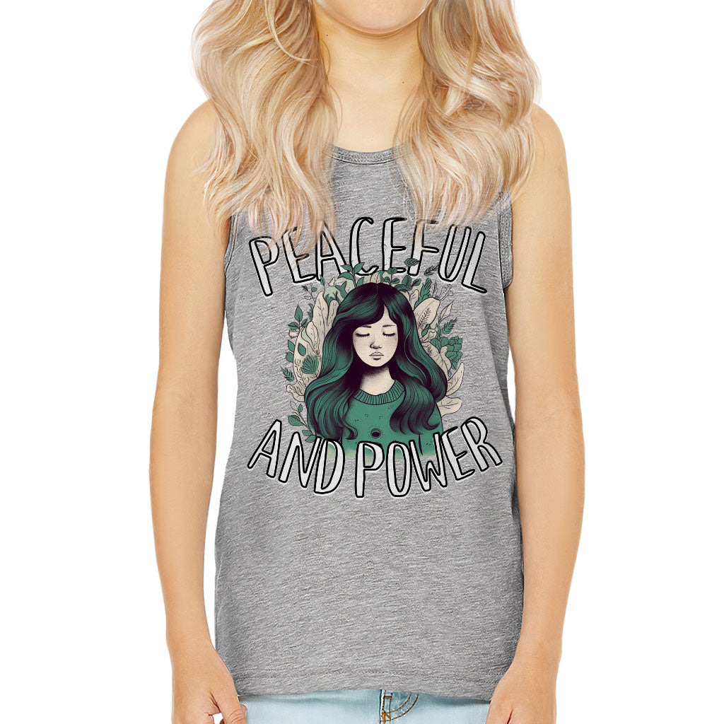 Power Kids' Jersey Tank - Beautiful Sleeveless T-Shirt - Unique Kids' Tank Top