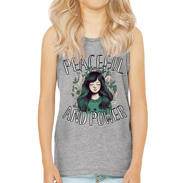 Power Kids' Jersey Tank - Beautiful Sleeveless T-Shirt - Unique Kids' Tank Top