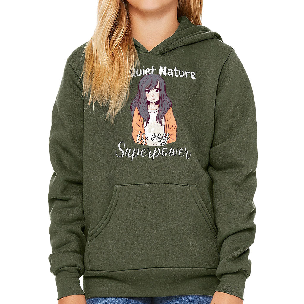My Quiet Nature Kids' Sponge Fleece Hoodie - Beautiful Kids' Hoodie - Unique Hoodie for Kids