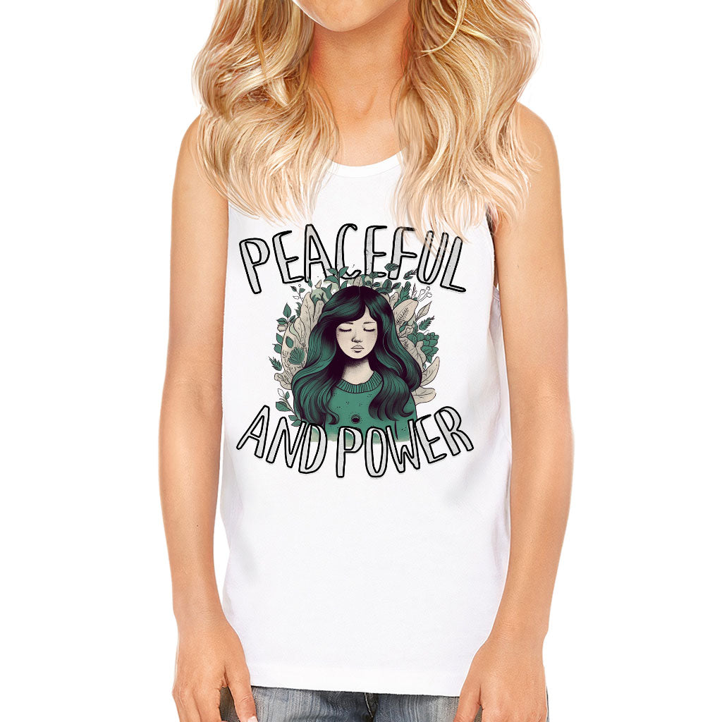 Power Kids' Jersey Tank - Beautiful Sleeveless T-Shirt - Unique Kids' Tank Top