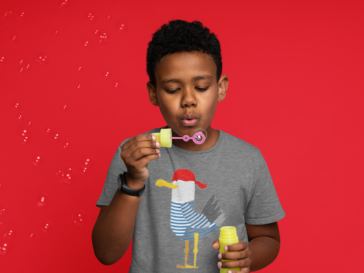 Bird Pirate Kids' Classic Fit T-Shirt - Cool T-Shirt - Printed Classic Fit Tee