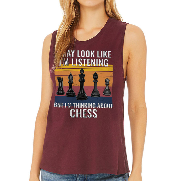 Chess Women's Muscle Tank - Bright Tank Top - Colorful Workout Tank