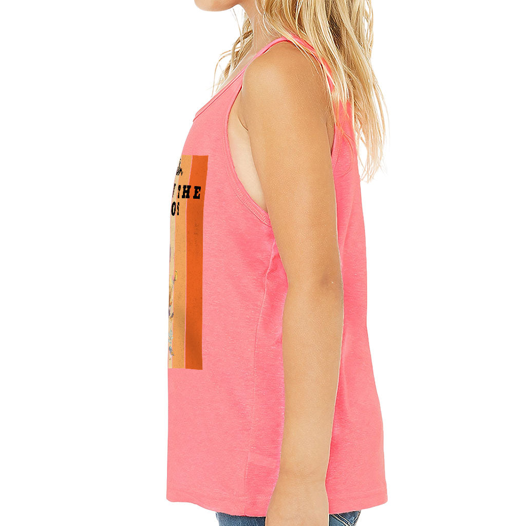 The Calm Within the Chaos Kids' Jersey Tank - Flower Girl Sleeveless T-Shirt - Art Kids' Tank Top