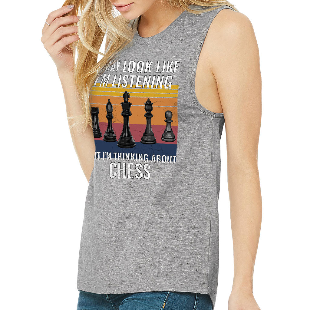 Chess Women's Muscle Tank - Bright Tank Top - Colorful Workout Tank