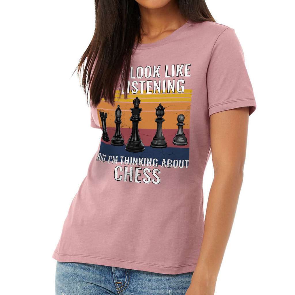 Chess Women's T-Shirt - Bright T-Shirt - Colorful Relaxed Tee