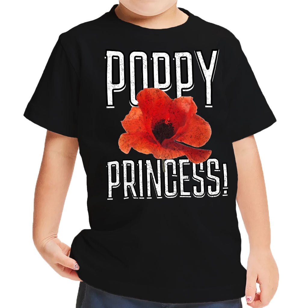 Poppy Princess Toddler T-Shirt - Cute Kids' T-Shirt - Themed Tee Shirt for Toddler