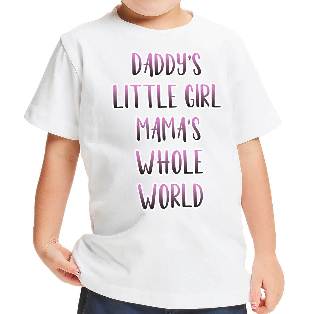 Daddy's Little Girl Toddler T-Shirt - Cute Kids' T-Shirt - Printed Tee Shirt for Toddler