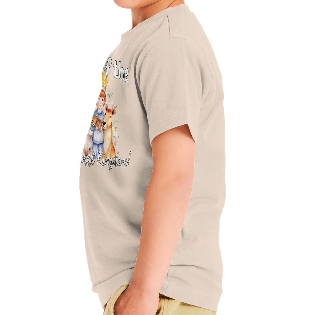 King Of the Animal Kingdom Toddler T-Shirt - Cool Kids' T-Shirt - Graphic Tee Shirt for Toddler