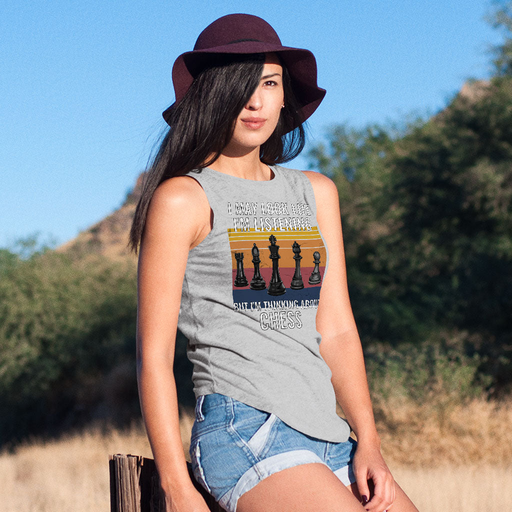 Chess Women's Muscle Tank - Bright Tank Top - Colorful Workout Tank