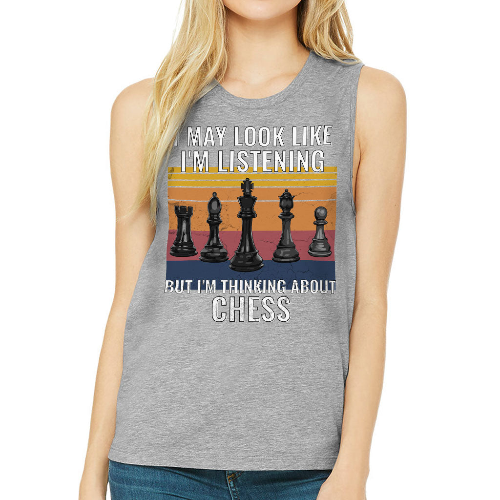 Chess Women's Muscle Tank - Bright Tank Top - Colorful Workout Tank