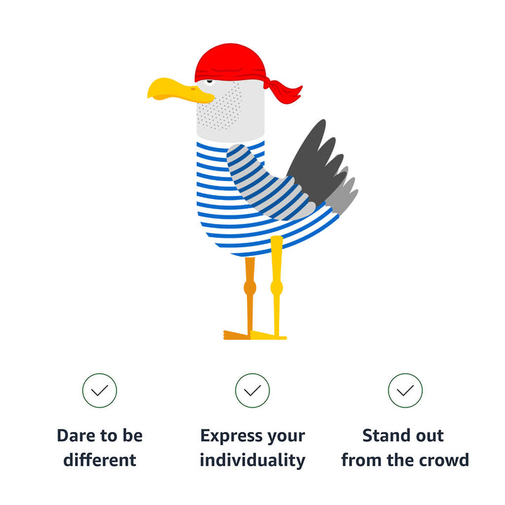 Bird Pirate Kids' Raglan Sweatshirt - Cool Sponge Fleece Sweatshirt - Printed Sweatshirt