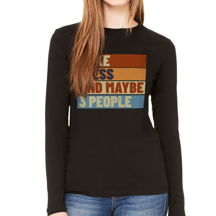 I Like Chess Women's Long Sleeve T-Shirt - Colorful Long Sleeve Tee - Art T-Shirt