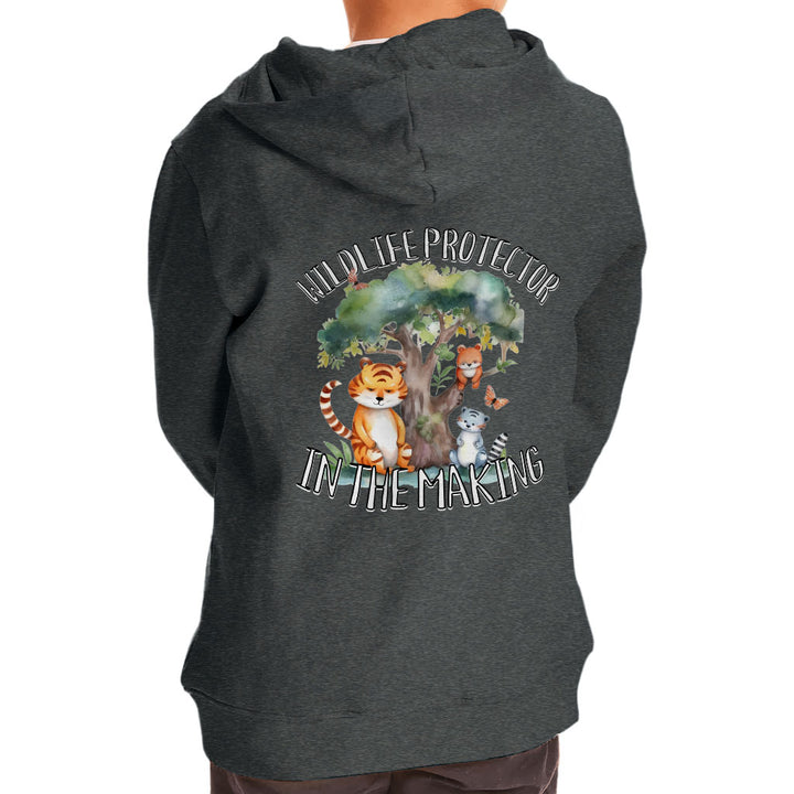Wildlife Protector Toddler Full-Zip Hoodie - Animals Toddler Hoodie - Themed Kids' Hoodie