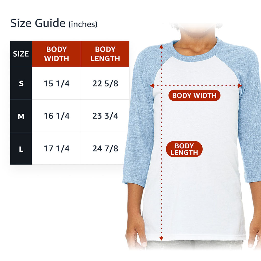 My Quiet Nature Kids' Baseball T-Shirt - Beautiful 3/4 Sleeve T-Shirt - Unique Baseball Tee