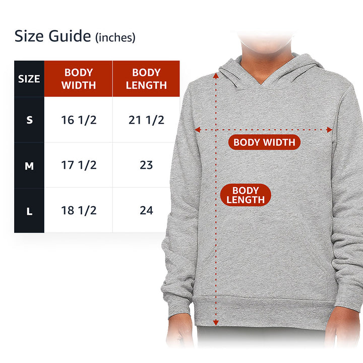 Bird Pirate Kids' Sponge Fleece Hoodie - Cool Kids' Hoodie - Printed Hoodie for Kids