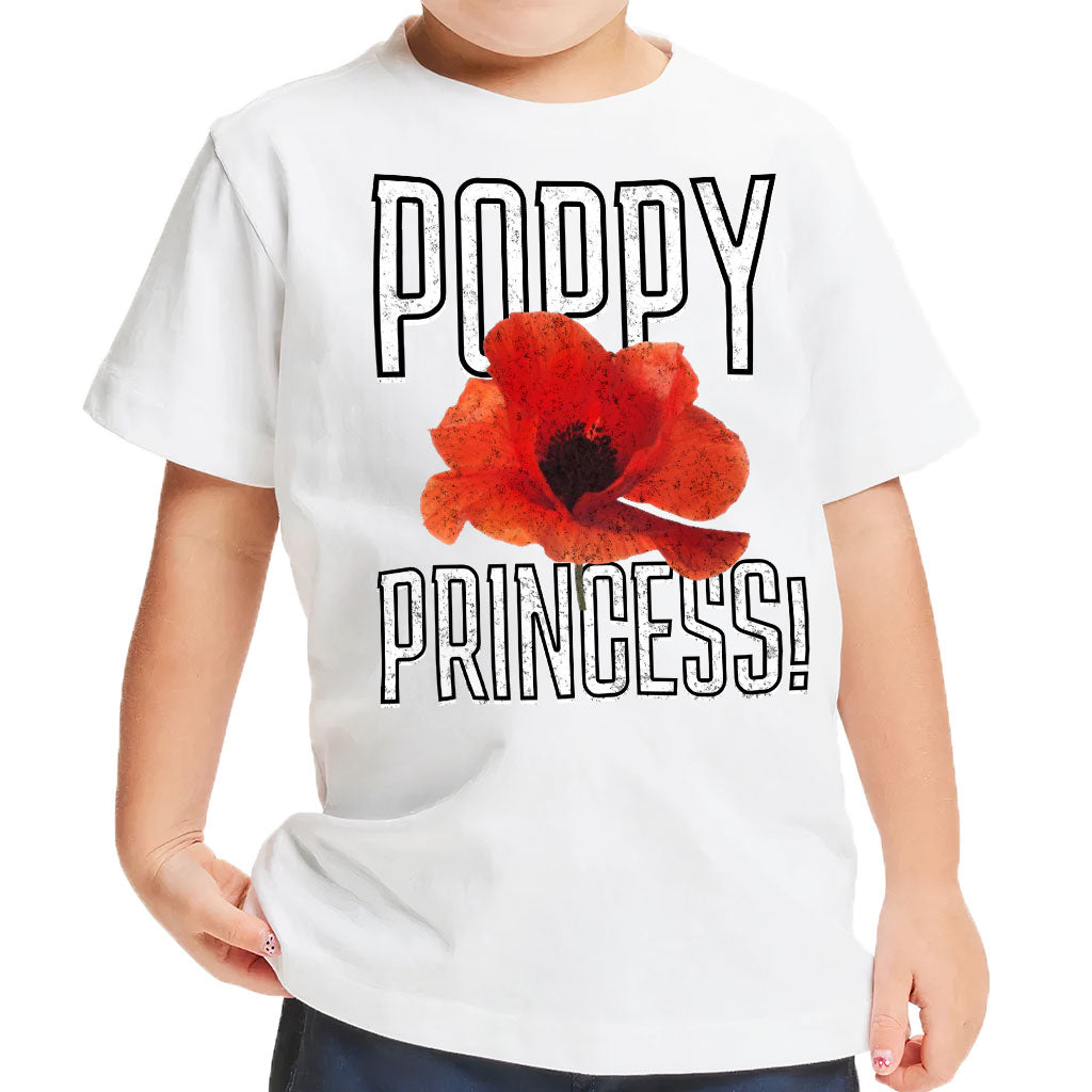 Poppy Princess Toddler T-Shirt - Cute Kids' T-Shirt - Themed Tee Shirt for Toddler