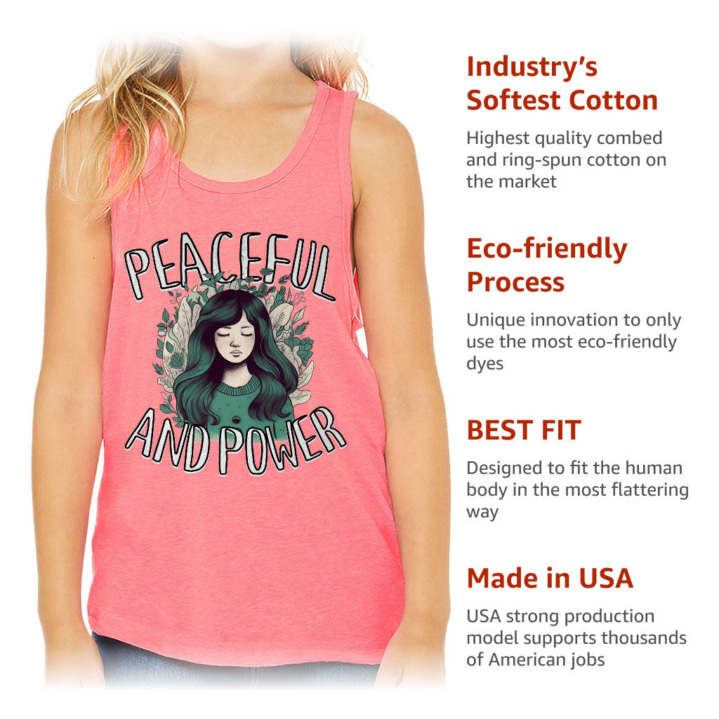 Power Kids' Jersey Tank - Beautiful Sleeveless T-Shirt - Unique Kids' Tank Top