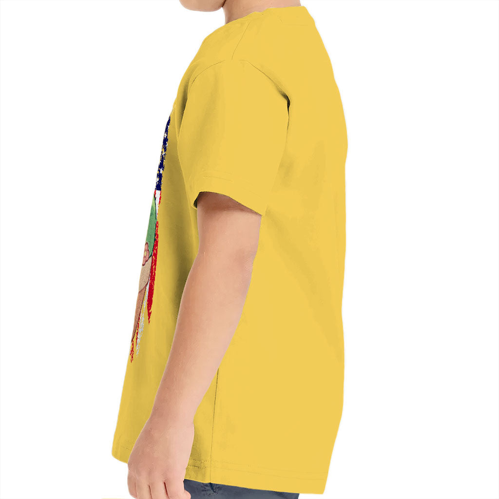 Little Cactus Toddler T-Shirt - Flag Kids' T-Shirt - Themed Tee Shirt for Toddler