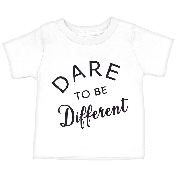 Dare to Be Different Baby Jersey T-Shirt - Cool Baby T-Shirt - Graphic T-Shirt for Babies