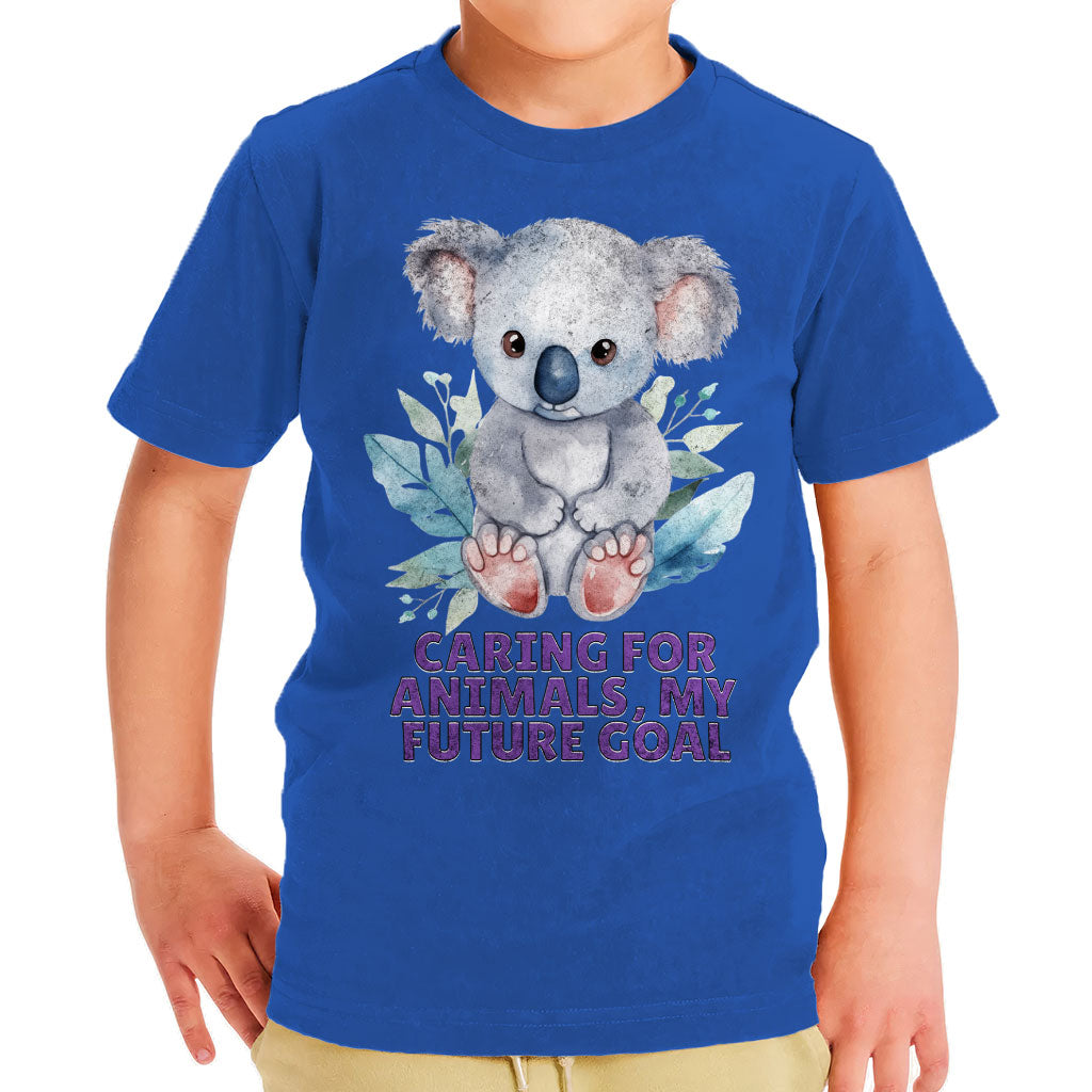 Caring for Animals Toddler T-Shirt - Coala Kids' T-Shirt - Cute Tee Shirt for Toddler