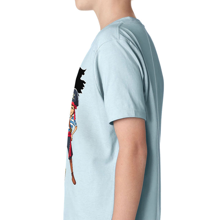 Cool Pirate Kids' Classic Fit T-Shirt - Sea Themed T-Shirt - Cartoon Classic Fit Tee