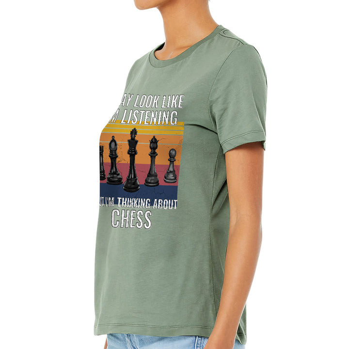 Chess Women's T-Shirt - Bright T-Shirt - Colorful Relaxed Tee