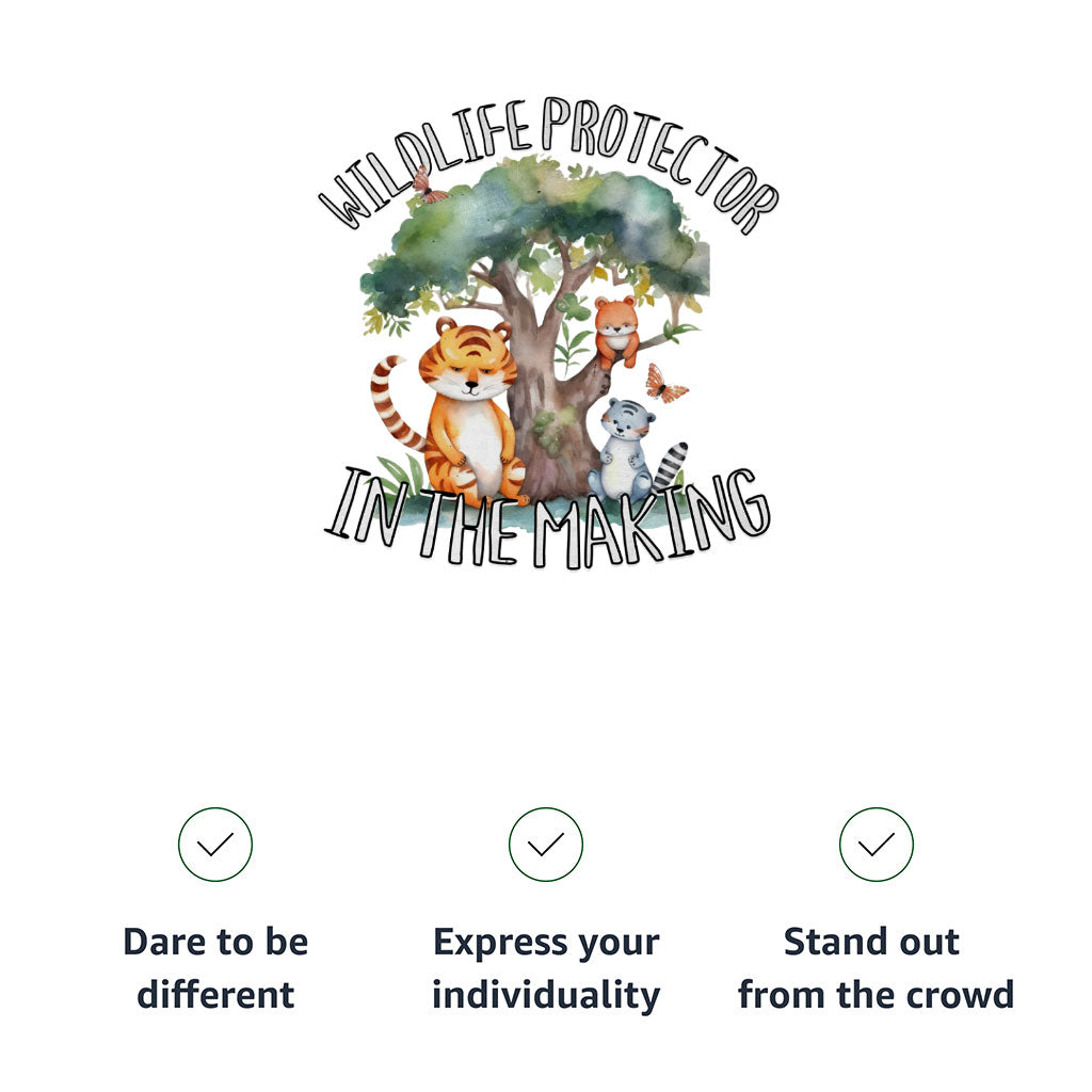 Wildlife Protector Baby Jersey Onesie - Animals Baby Bodysuit - Themed Baby One-Piece