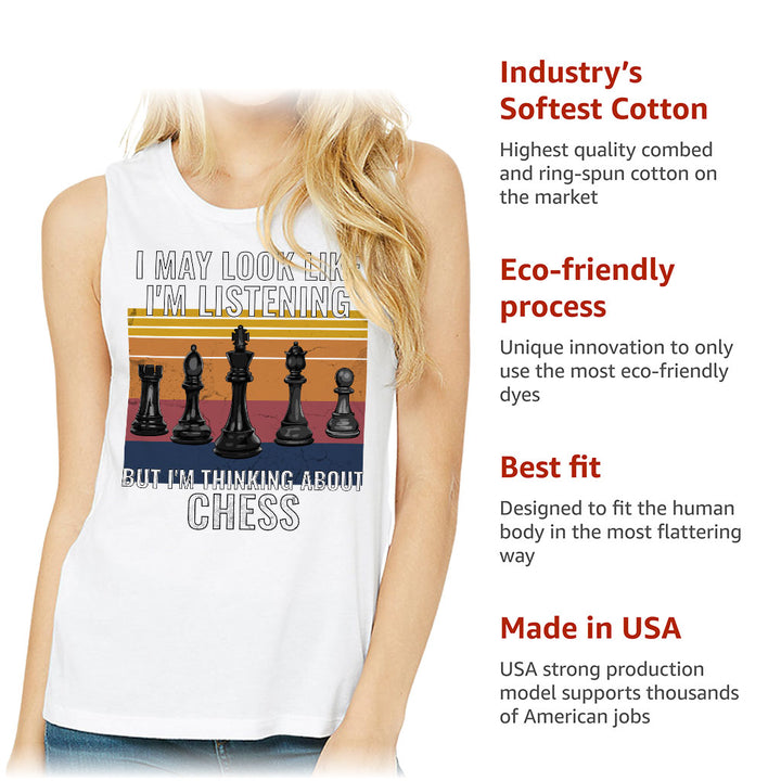 Chess Women's Muscle Tank - Bright Tank Top - Colorful Workout Tank