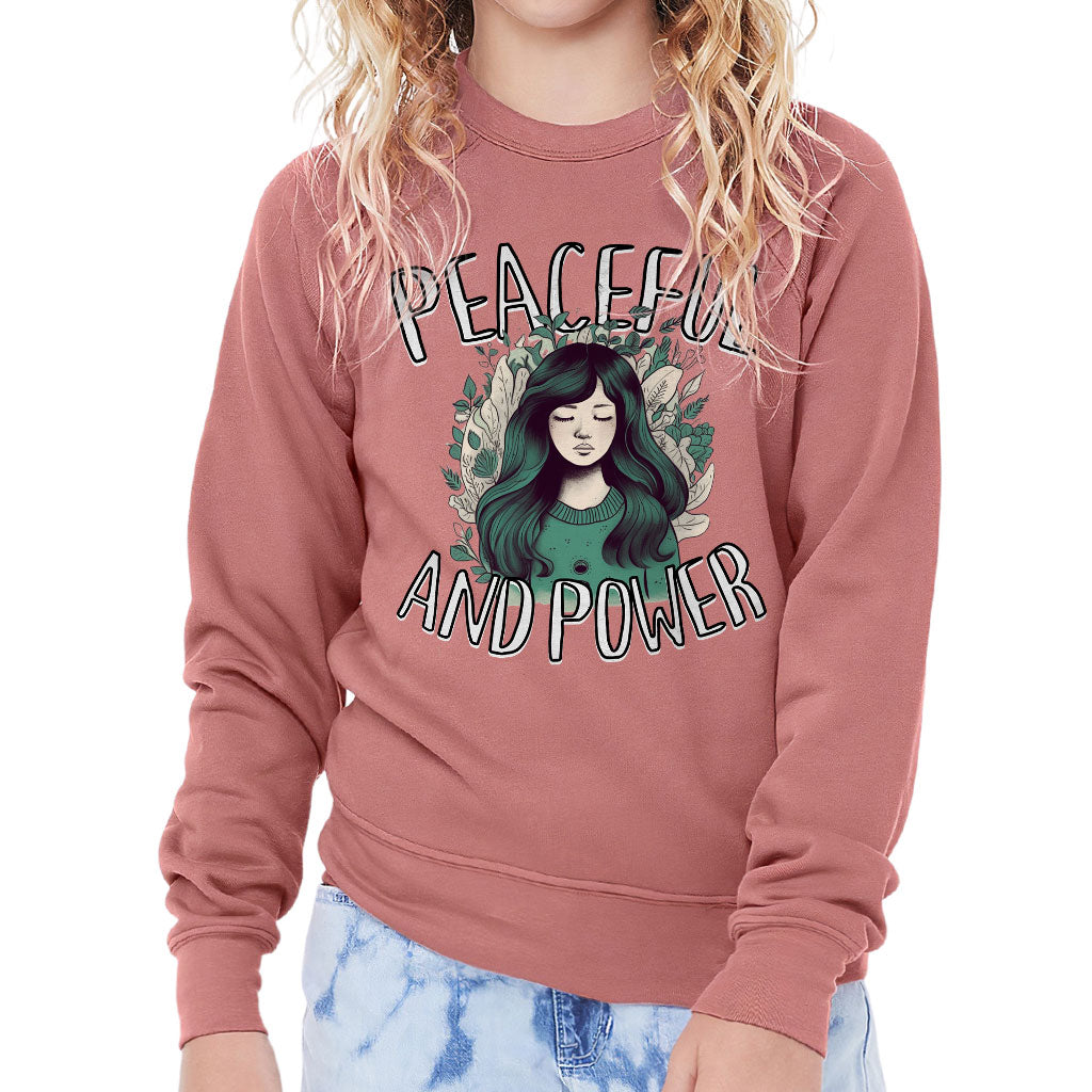 Power Kids' Raglan Sweatshirt - Beautiful Sponge Fleece Sweatshirt - Unique Sweatshirt