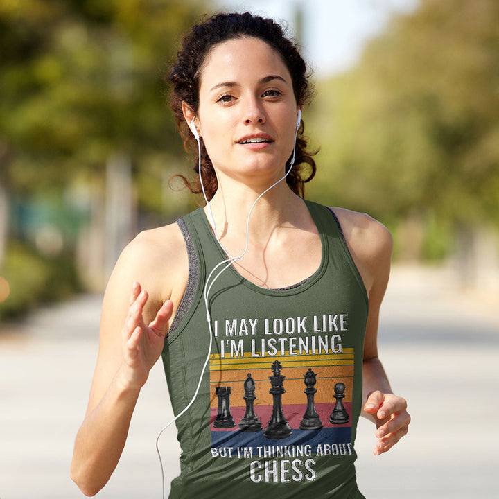 Chess Women's Racerback Tank - Bright Tank Top - Colorful Workout Tank