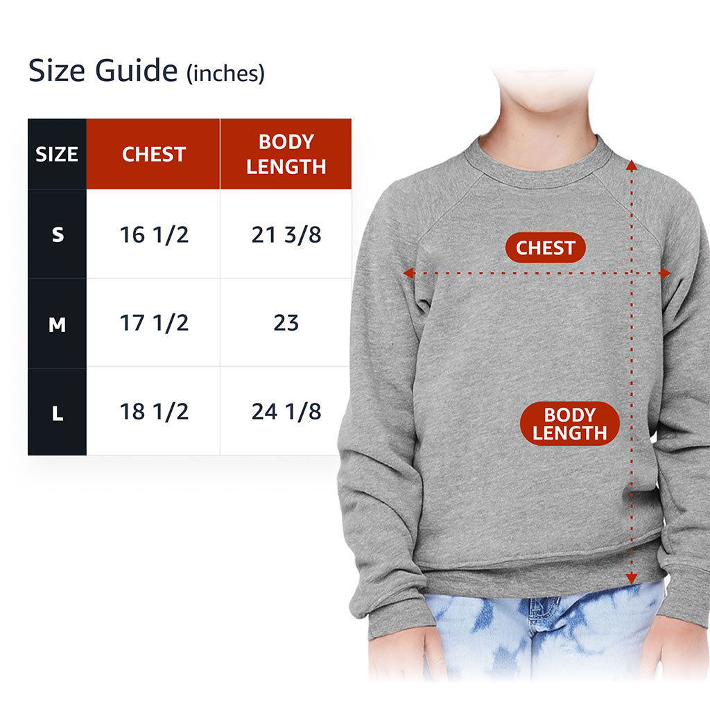 Cool Pirate Kids' Raglan Sweatshirt - Sea Themed Sponge Fleece Sweatshirt - Cartoon Sweatshirt