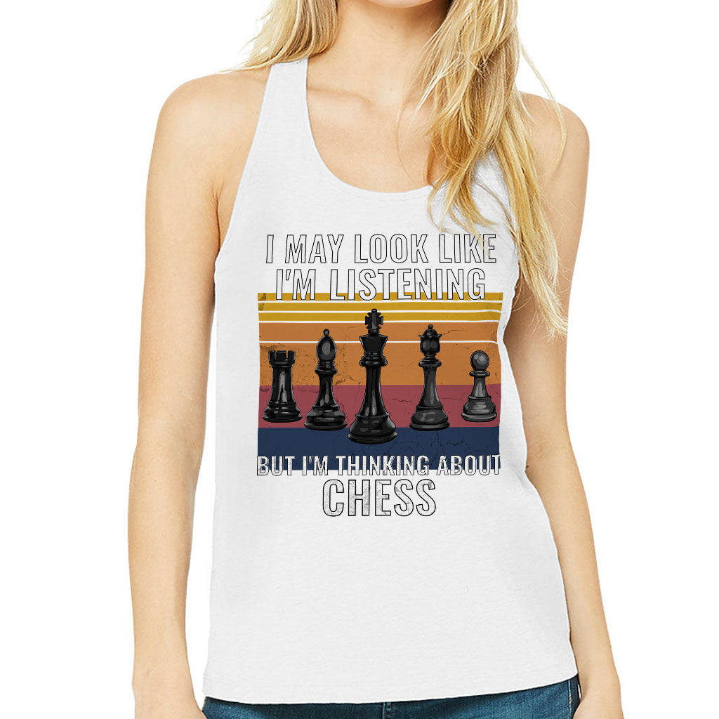 Chess Women's Racerback Tank - Bright Tank Top - Colorful Workout Tank