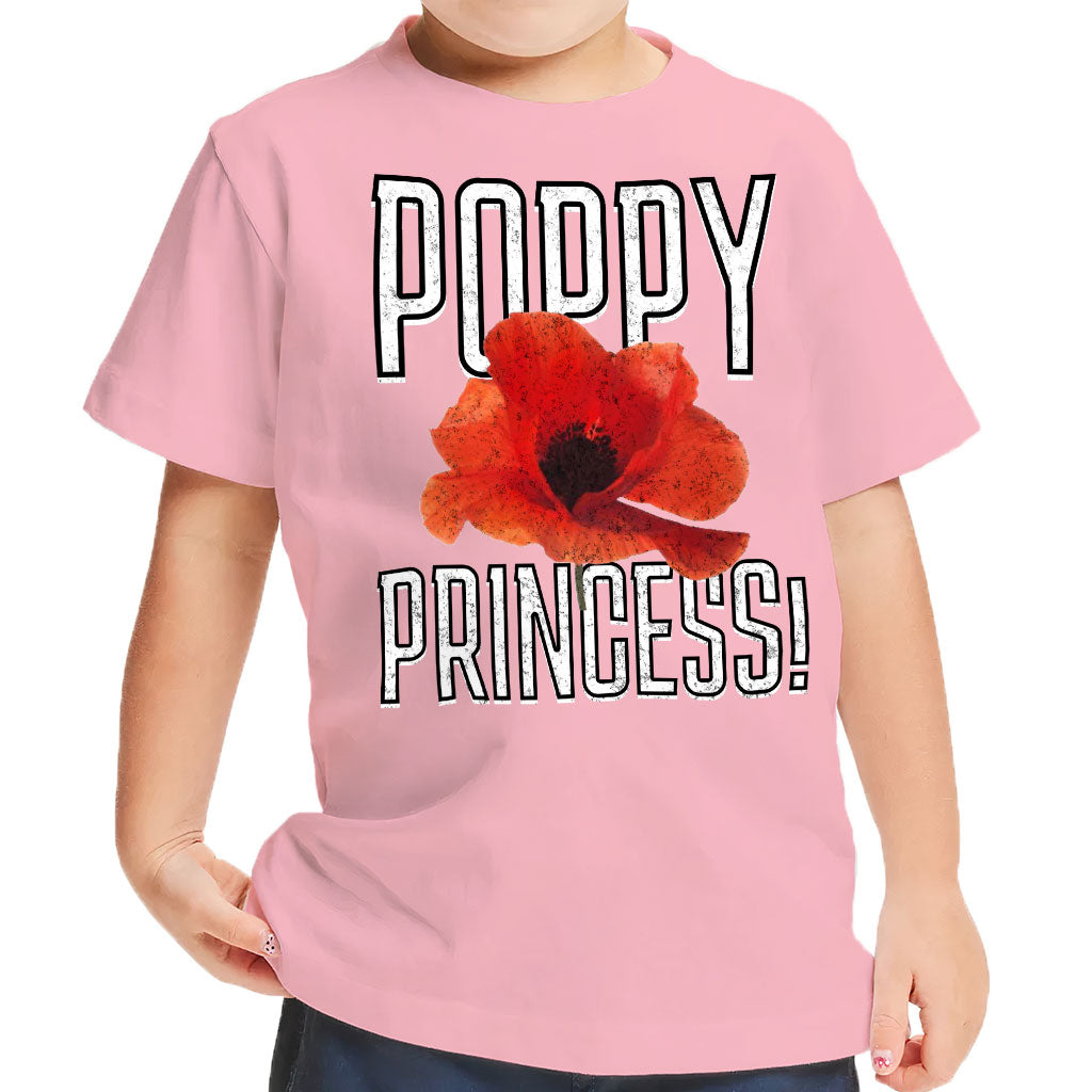 Poppy Princess Toddler T-Shirt - Cute Kids' T-Shirt - Themed Tee Shirt for Toddler