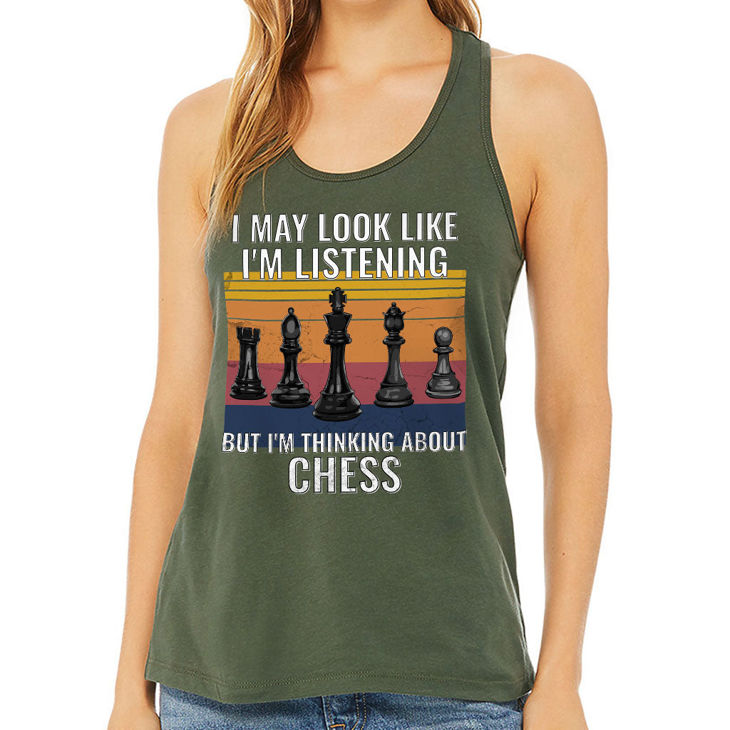 Chess Women's Racerback Tank - Bright Tank Top - Colorful Workout Tank