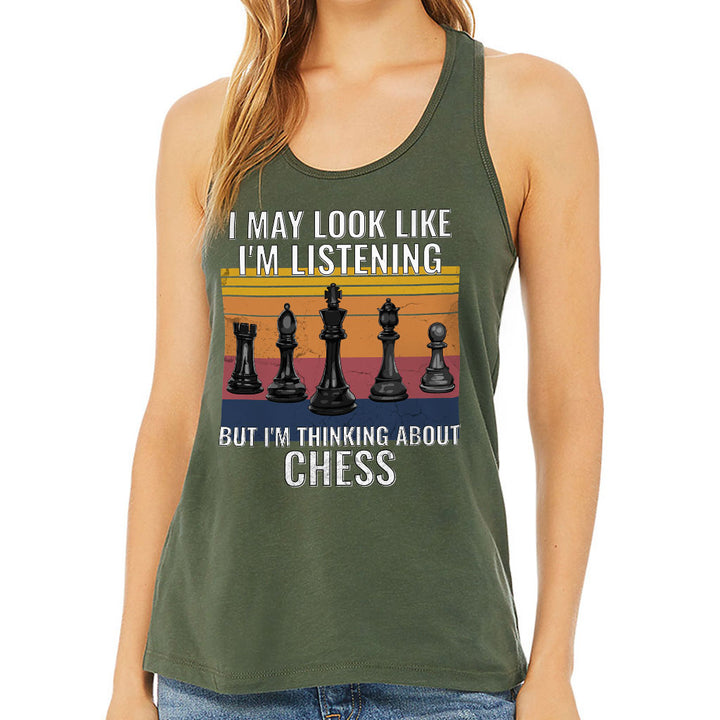 Chess Women's Racerback Tank - Bright Tank Top - Colorful Workout Tank