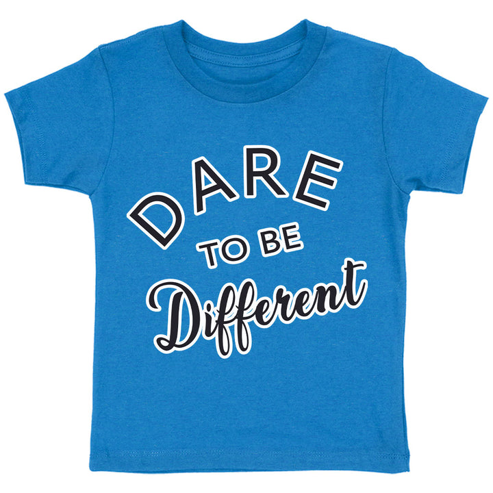 Dare to Be Different Toddler T-Shirt - Cool Kids' T-Shirt - Graphic Tee Shirt for Toddler