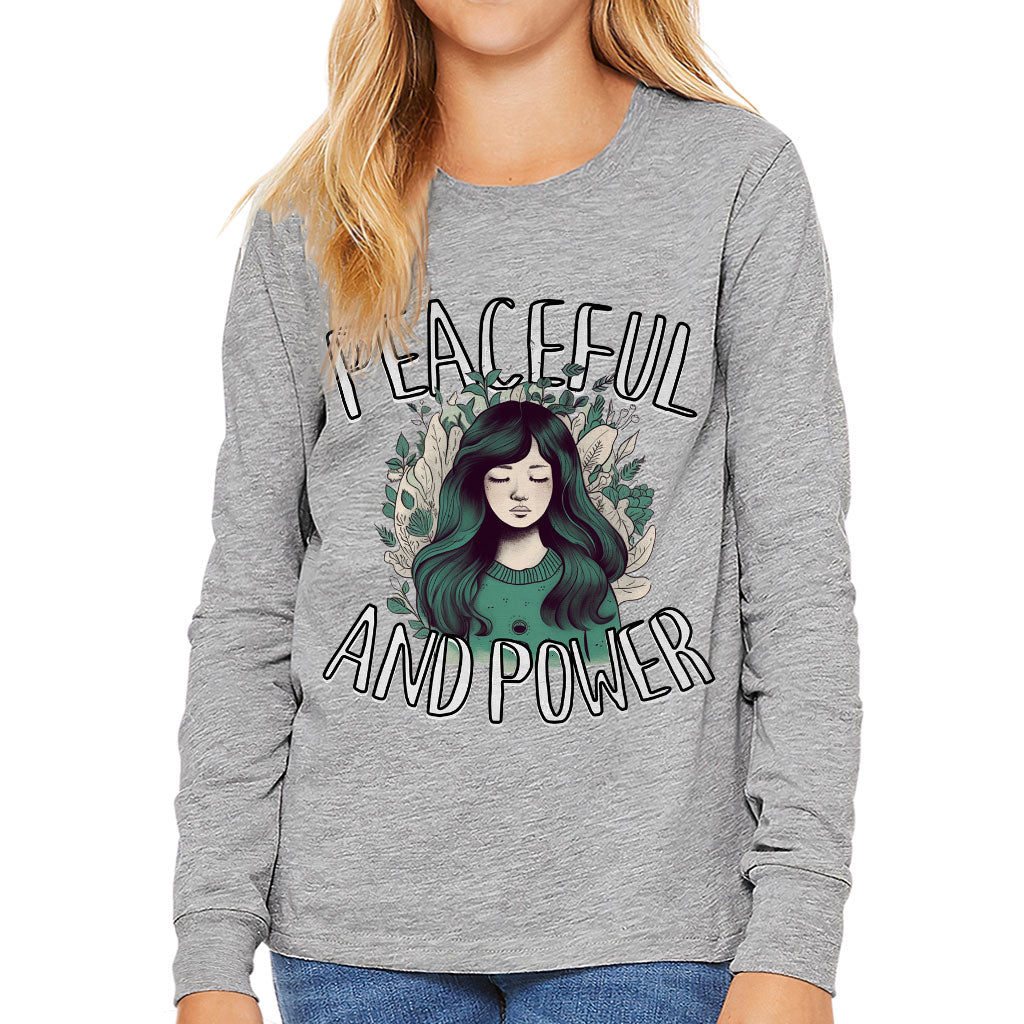 Power Kids' Long Sleeve T-Shirt - Beautiful T-Shirt - Unique Long Sleeve Tee