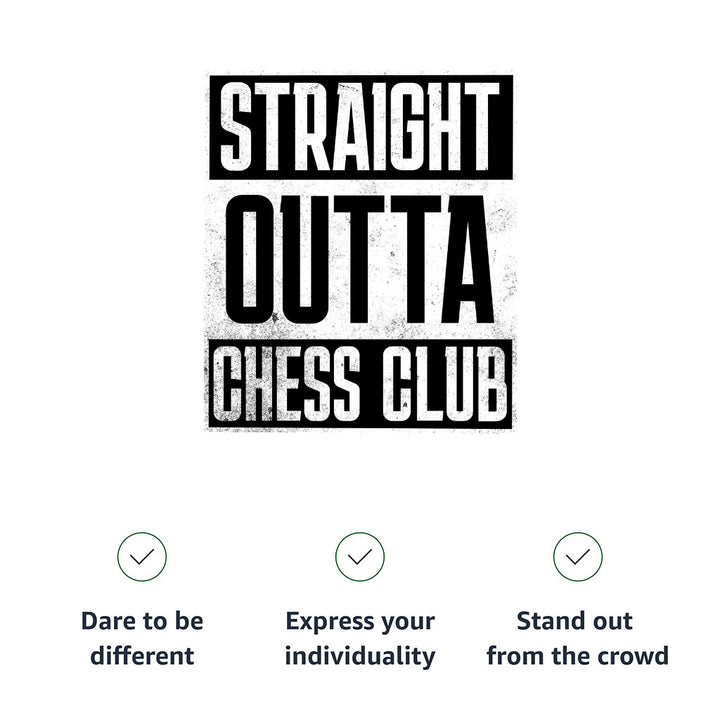 Word Art Women's Cropped T-Shirt - Chess Club Crop Top - Unique Cropped Tee