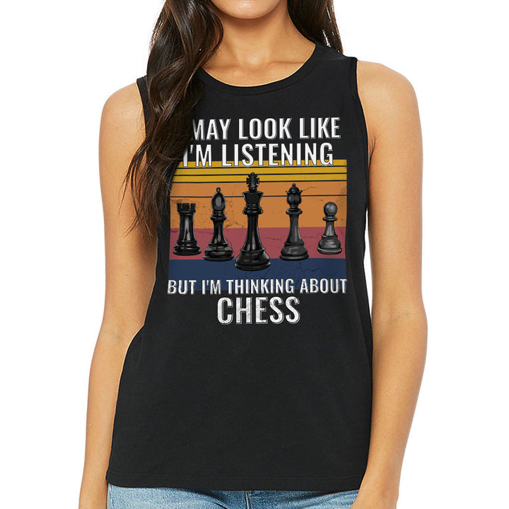 Chess Women's Muscle Tank - Bright Tank Top - Colorful Workout Tank