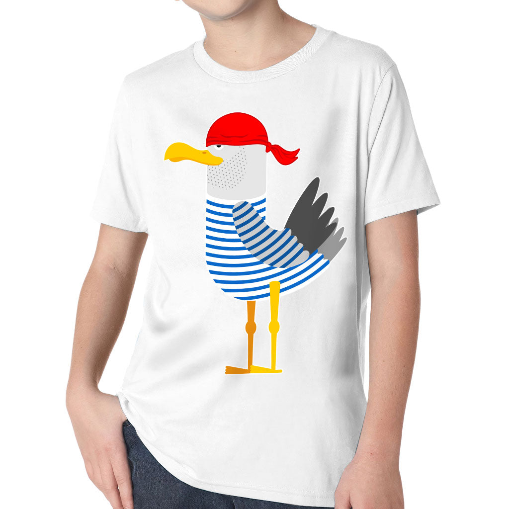 Bird Pirate Kids' Classic Fit T-Shirt - Cool T-Shirt - Printed Classic Fit Tee