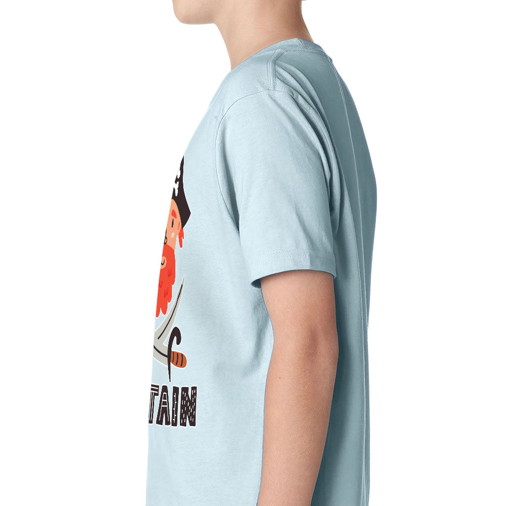 Captain Kids' Classic Fit T-Shirt - Pirate Themed T-Shirt - Cool Classic Fit Tee