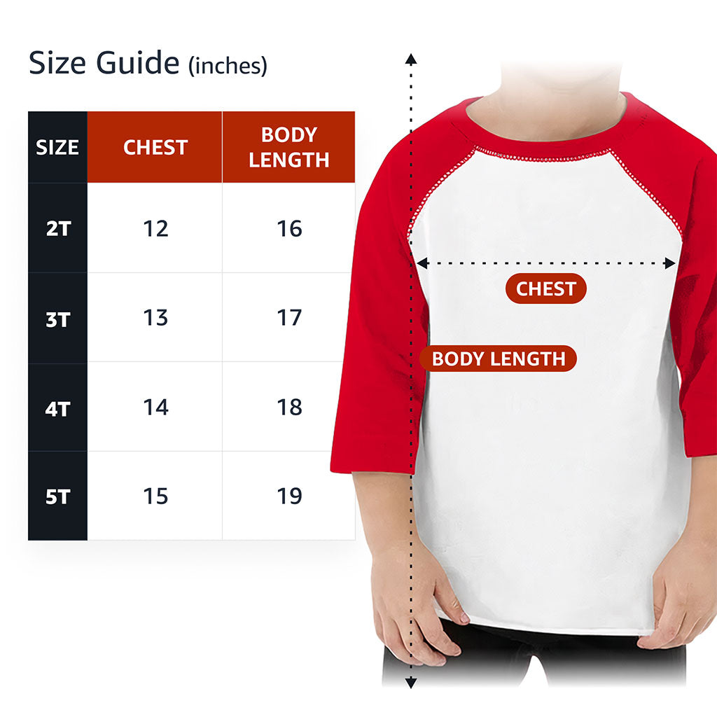 Caring for Animals Toddler Baseball T-Shirt - Coala 3/4 Sleeve T-Shirt - Cute Kids' Baseball Tee