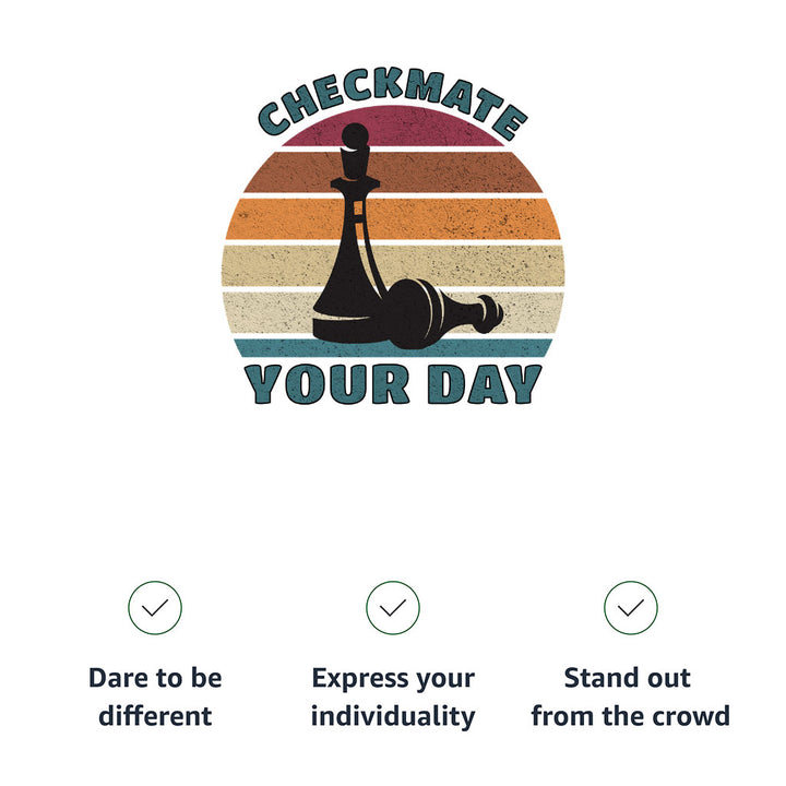 Checkmate Your Day Racerback Cropped Tank - Colorful Women's Tank - Printed Tank Top