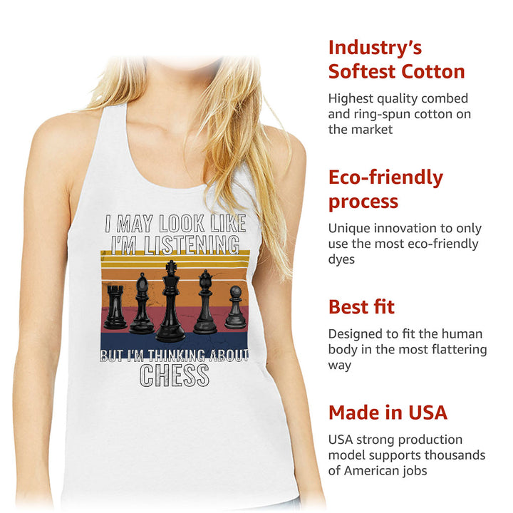 Chess Women's Racerback Tank - Bright Tank Top - Colorful Workout Tank