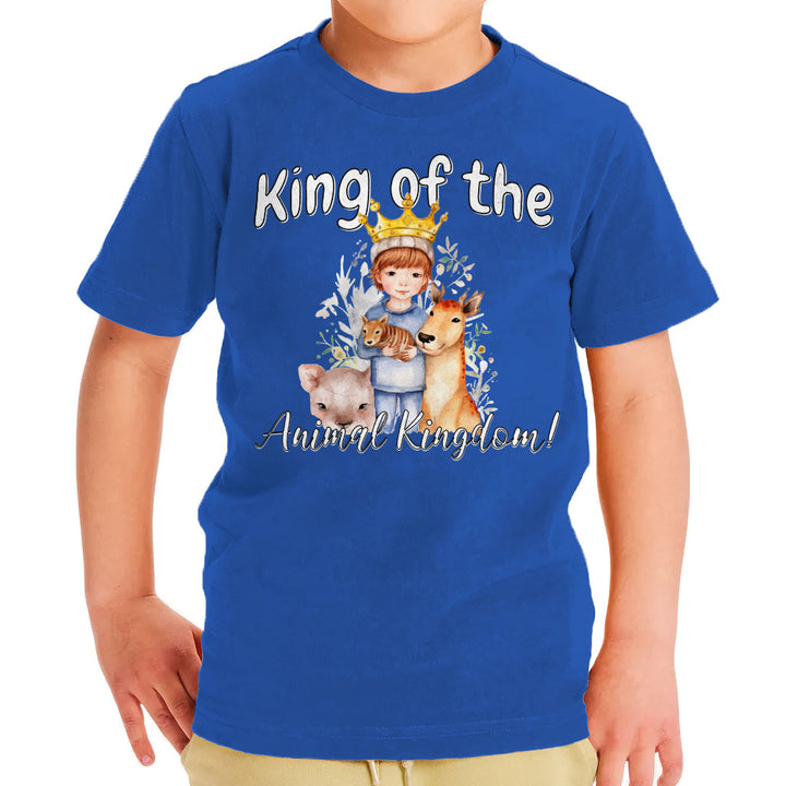 King Of the Animal Kingdom Toddler T-Shirt - Cool Kids' T-Shirt - Graphic Tee Shirt for Toddler
