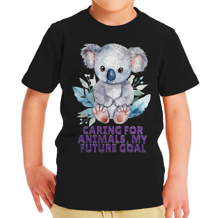 Caring for Animals Toddler T-Shirt - Coala Kids' T-Shirt - Cute Tee Shirt for Toddler