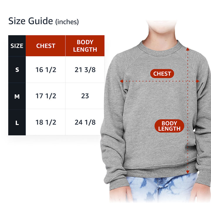 Whale Print Kids' Raglan Sweatshirt - Yo Ho Ho Sponge Fleece Sweatshirt - Graphic Sweatshirt